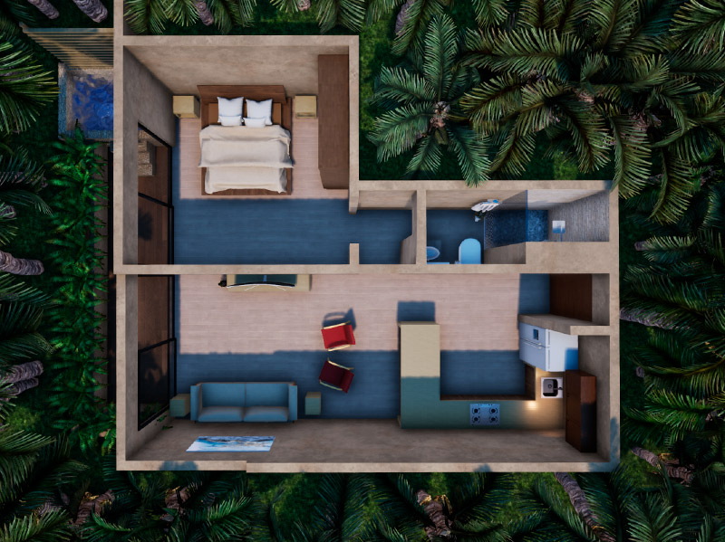 Render Tulum Polivalente