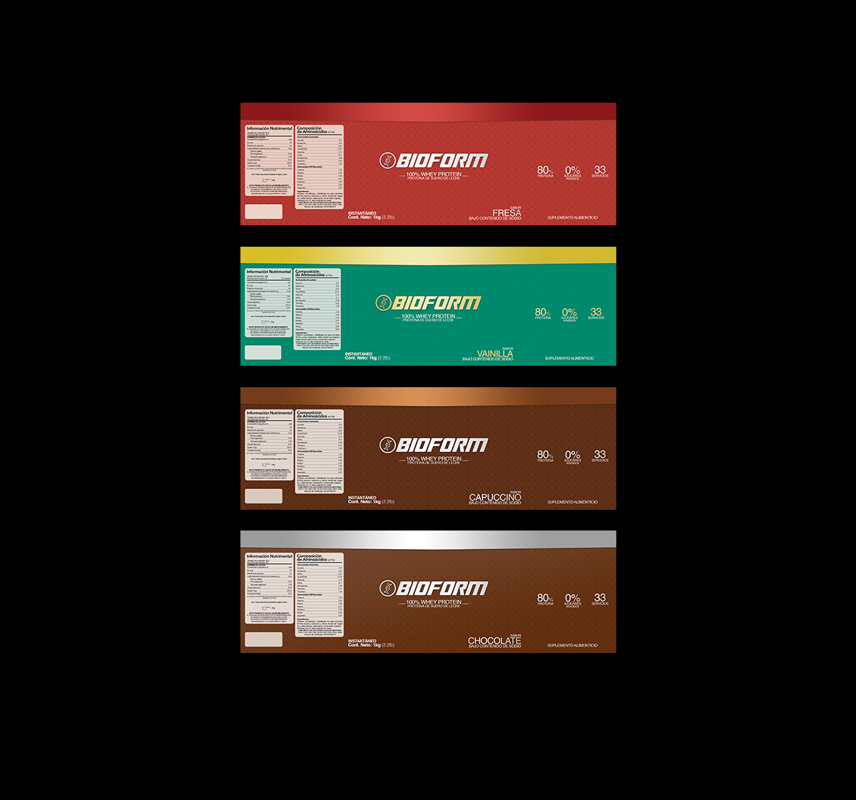 Bioform Protein Polivalente Studio Branding